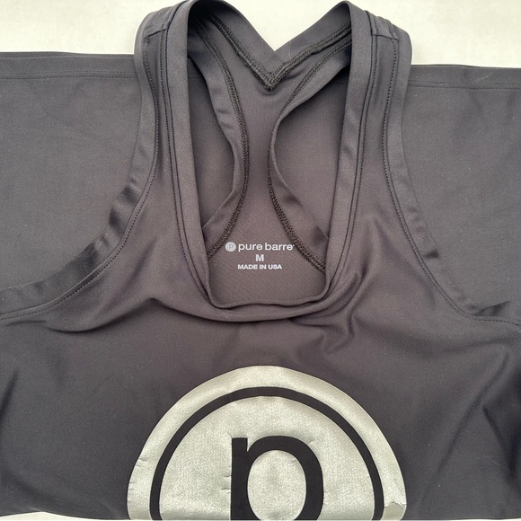 Pure Barre Logo Muscle Tank Medium - Picture 3 of 3
